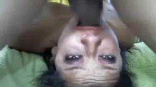 teen gagged hard on livecam