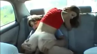 Young Couple Fucking In Back Seat Car Voyeur