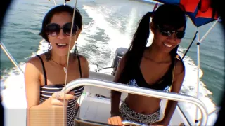 I teach skinny new friend on boat to Deepthroat Throatpie monster cock