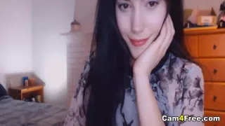 Hot Beautiful Babe Plays Her Sweet Tight Pussy