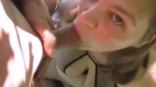 Wife Gets Bondage Tie To Tree Then Fucked Raw With Pussy To Mouth Facial