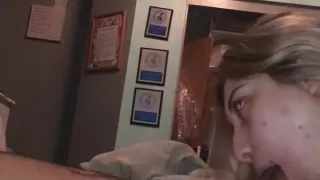 Beautiful Deepthroat Blowjob and Big Booty Pounding