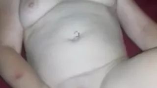 Playing with my pussy and clit and receiving a load