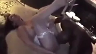 Just got married Interracial Classy Couple fucks for their honeymoon. They invited their friend to film them fucking - FuckMeRight