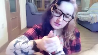 Young girl, oil milking - Chica joven, ordeño aceitoso