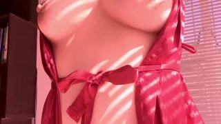 Showing My Pussy And Erect Nipples My Red Bathrobe Your Fav Step Mom Dianne