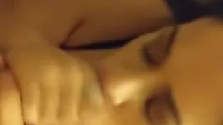 Latina slut suck big white cock