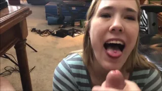 Lacy Gives A Happy St. Patricks Day BJ!