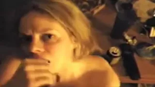 Nasty white slut admiring a black pipe