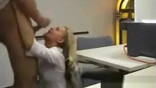 Fucking his dads secretary in their office