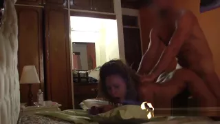 Real African Amateur Sucks Big Cock On Camera