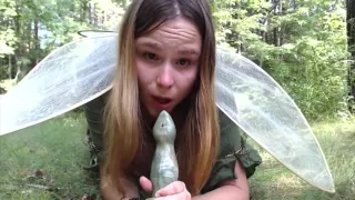 Fairy Masturbates In the Woods