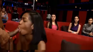 Girls Suck Big Dicks At Male Strip Show