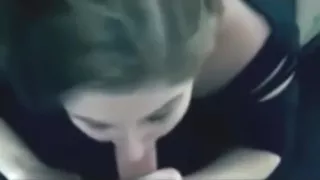 Busty Brunette Pov Blowjob Facial