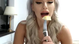 Busty Teen Rita Masturbate Outdoors