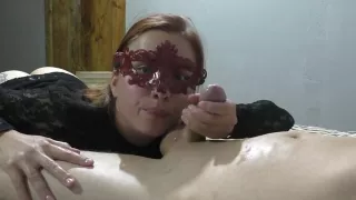 Widow sucking dick after the funeral of her husband! Blow job!