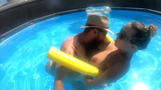 9 Months Pregnant Pool Sex