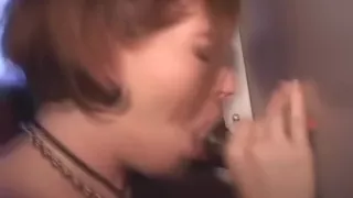 Tattooed Up Red Head Amateur Sucking Stranger Through Hole