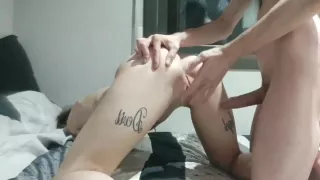 Live para Cam4 haciendome blowjob y me la follo a 4 patas