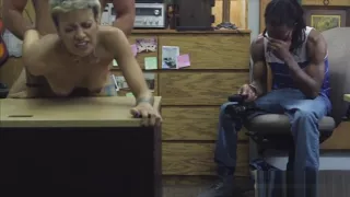 a girl fucked hard by the pawn man as her boyfriend  filming it