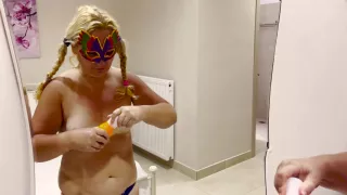 Ellie Is Naked In A Hotel Room On An Exotic Island (4k)