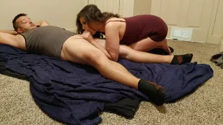 Violently held down Anal fuck