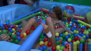 Sensual and racy orgy party