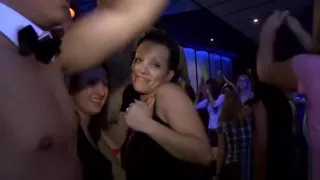 Group sex wild patty at night club