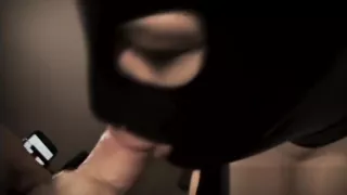 Masked Tinder Date Blowjob Ends With Cumshot