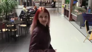 Girl is a slut in a dressing room