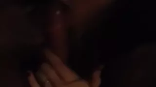 Someone’s lucky wife sucking my cock for Christmas