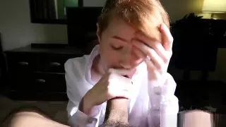 ginger teen fucked in the hotel
