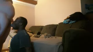 Amazing blowjob and rimjob