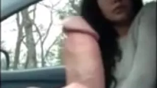 British Desi girl I met on www.imnaughty.co.uk sucks my cock on first date