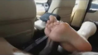 Lightskin cummy solejob