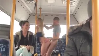 Sex on public bus
