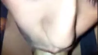 Teen sucks cock while mom is in next room