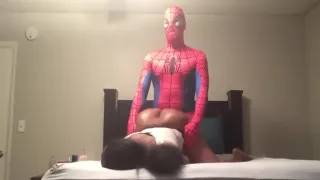 Spider-Man Fucks A Ebony Thot