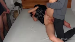 With Stranger - Double Creampie 14 Min