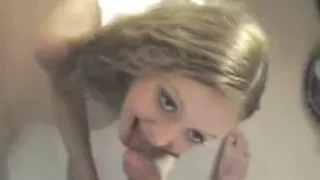 Girls piss in and on jeans - P3