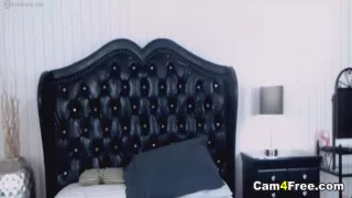 Hot Babe Plays her Tight Pussy with her Huge Dildo