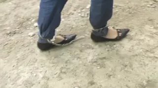 Female Ankle Cuffs Walked