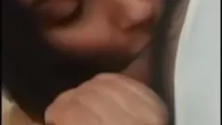 Horny couple fucks hard