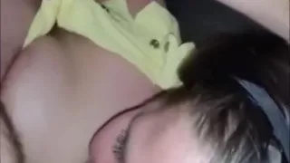 Curvacious Doll Sucking cock until he cums on her face