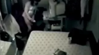 My mom masturbating at PC caught by hidden cam