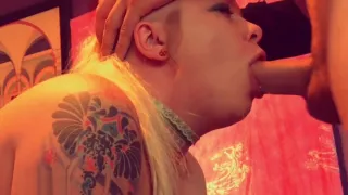 Sloppy, sexy deepthroat