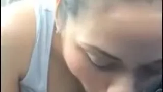 Teen Girl Next Door Cum Swallow In The Car