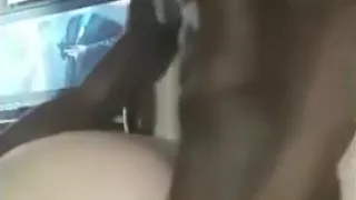 Latina with a sexy big booty doggystyle