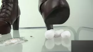 Food Crush　Fetish　 Boots marshmallow crush　フードクラッシュ