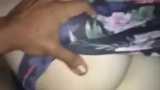 Feeling daddy’s balls while he slowly cums inside of me